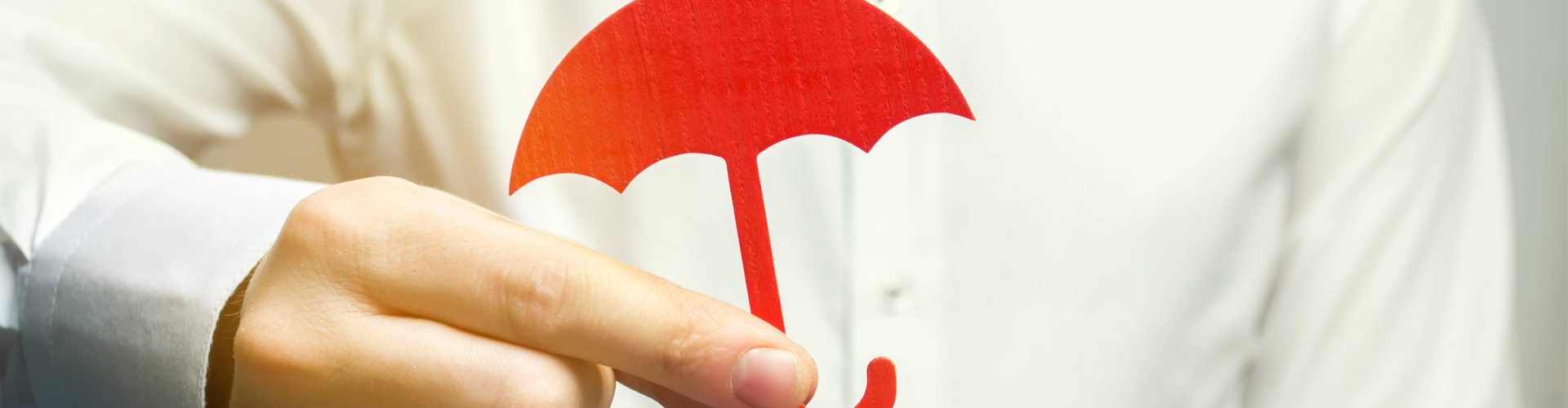 red umbrella cutout